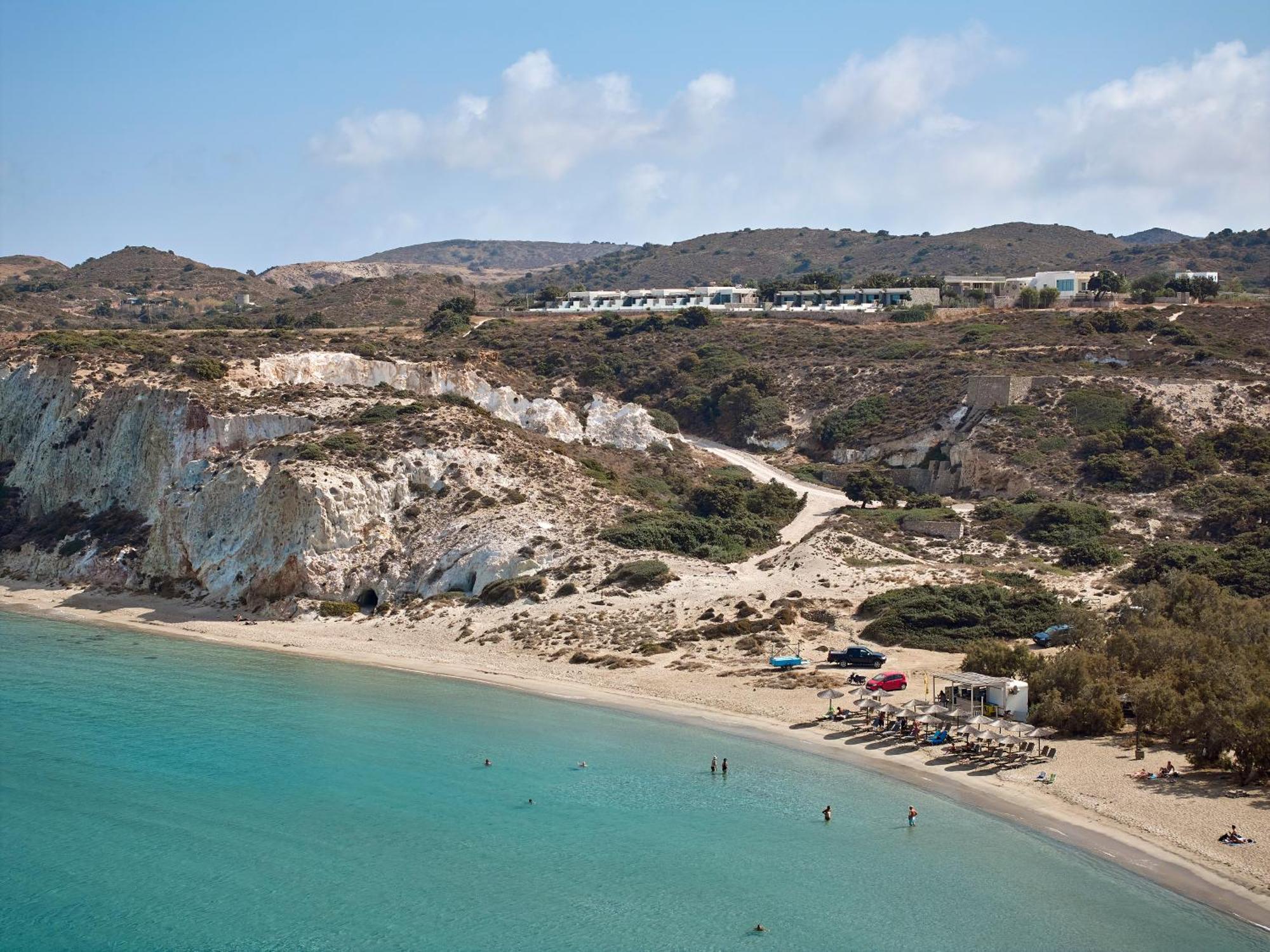 Hotel Milos Sea Resort Adámasz Kültér fotó